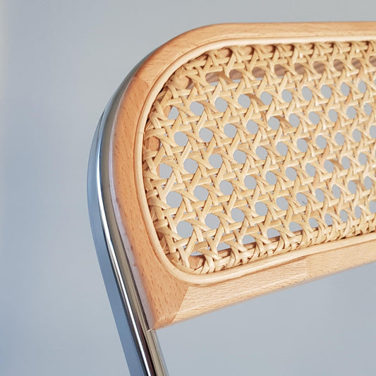 Plia Cane Klappstuhl Schwarz