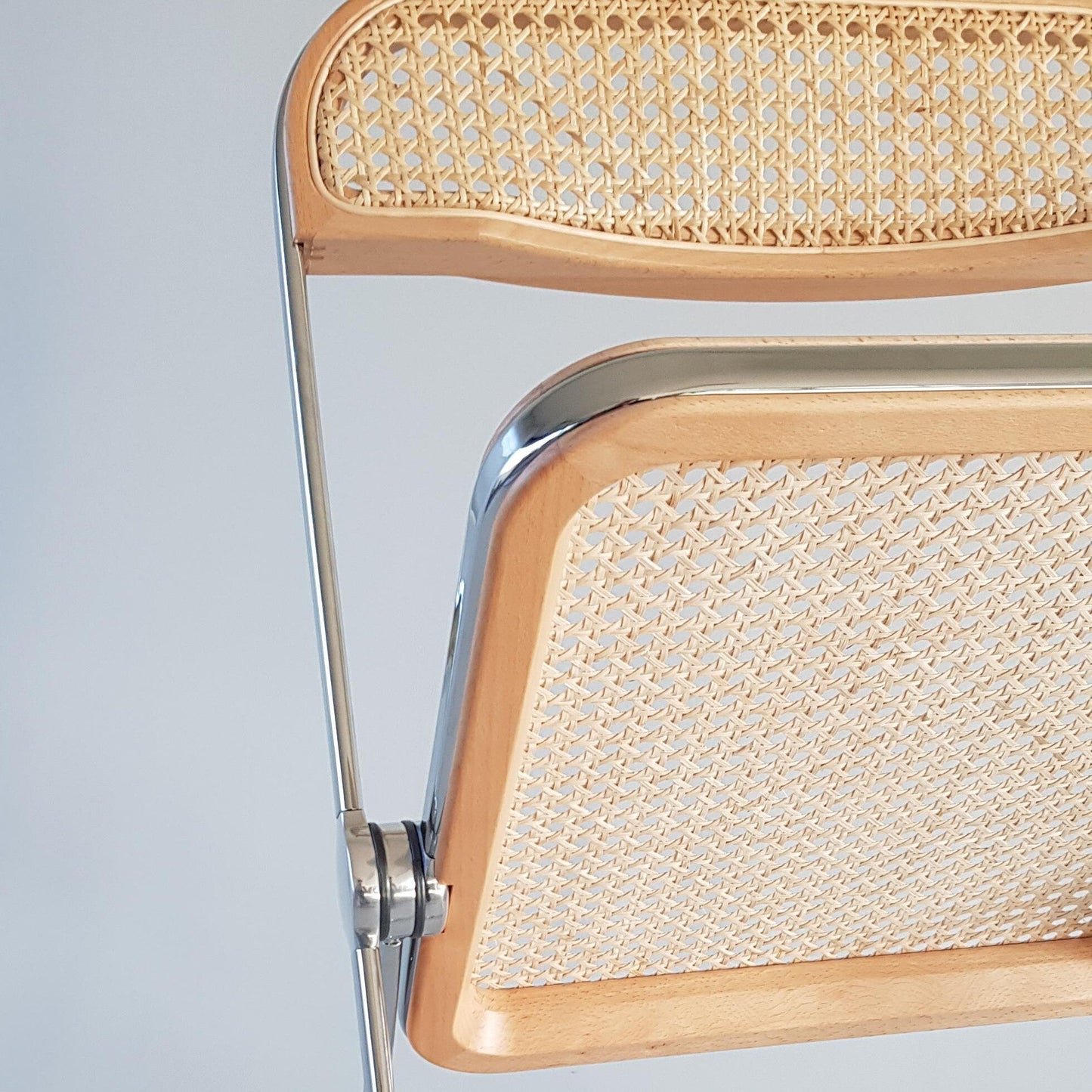Plia Cane Klappstuhl Schwarz
