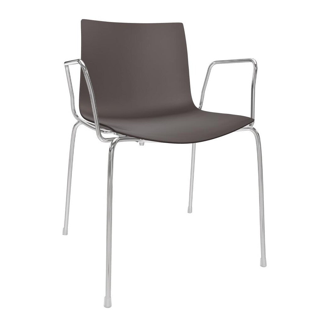 Catifa 46 0251 Armlehnstuhl einfarbig Gestell Chrom