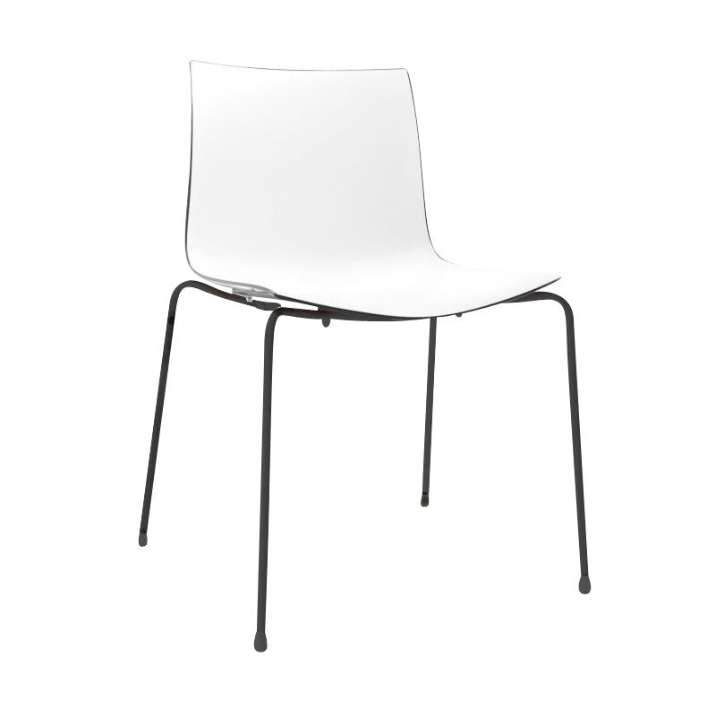 Catifa 46 0251 Stuhl zweifar. Gestell schwarz Schwarz