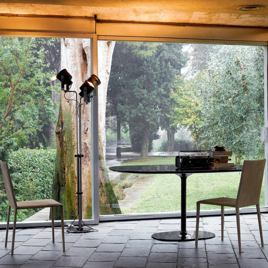 Norma 1702 Stuhl Leder Schwarz