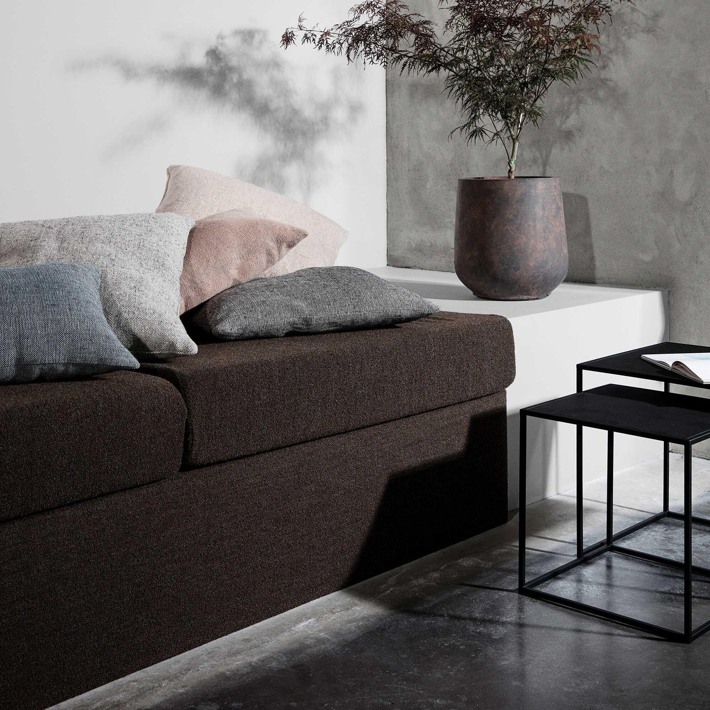 Fera Beistelltisch 2er Set Schwarz