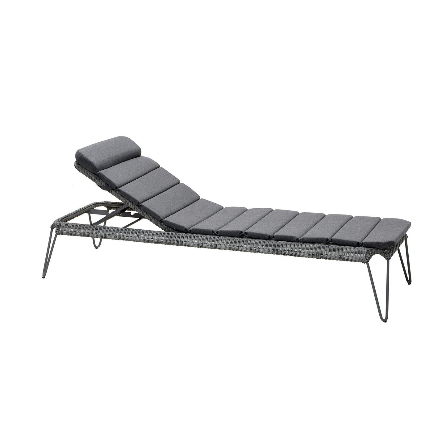 Breeze Sonnenliege Hellgrau