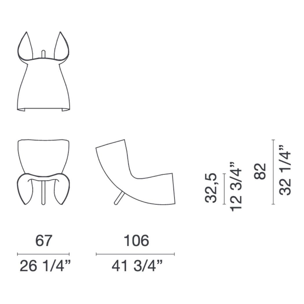 Felt Chair Sessel Natur