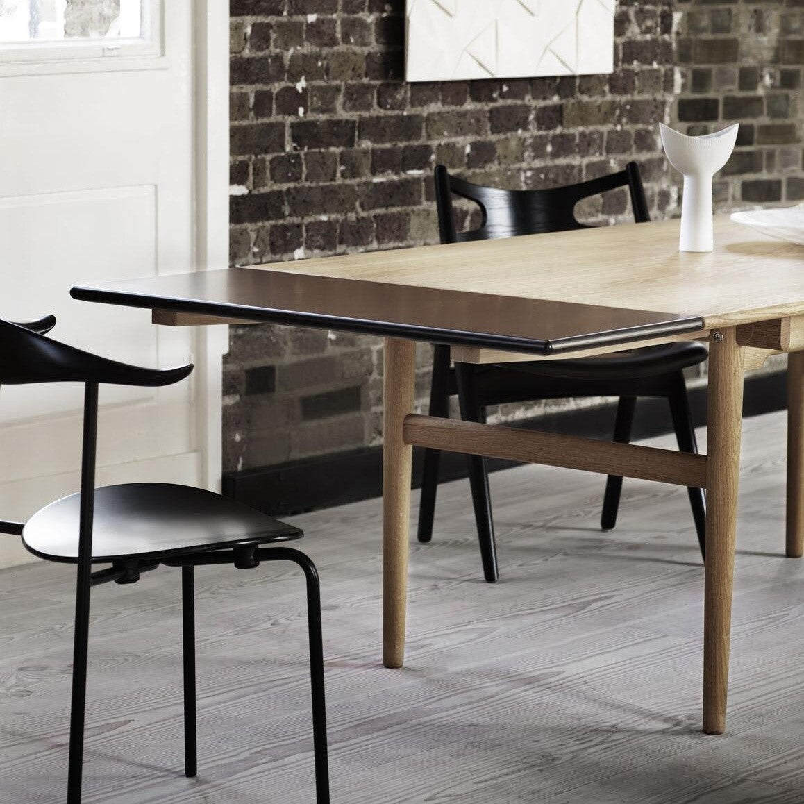 Carl Hansen CH88T Stuhl Schwarz