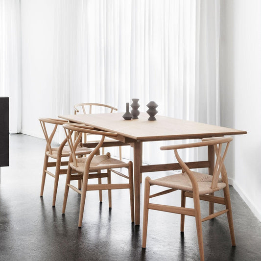CH24 Wishbone Chair Gestell Buche Natur