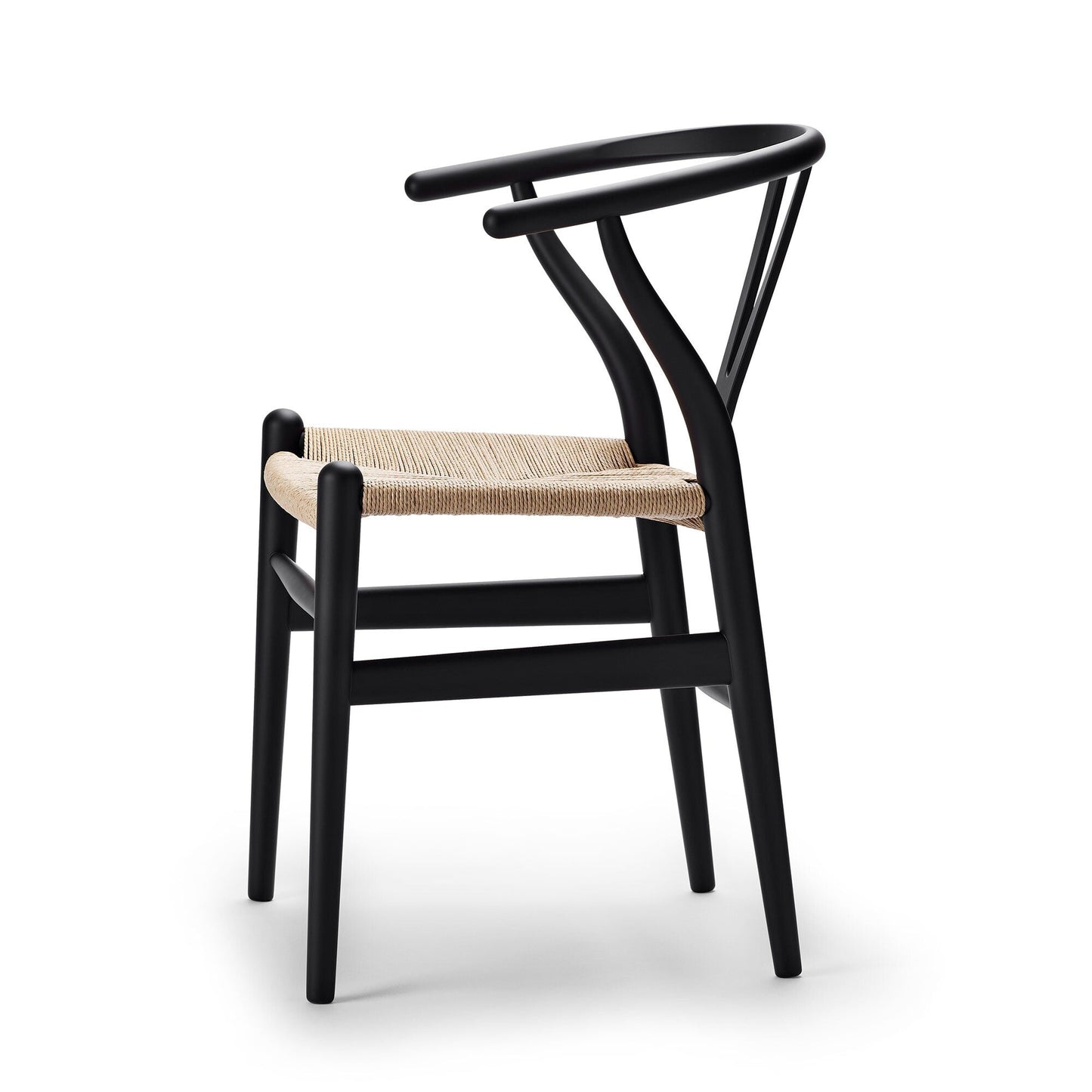 CH24 Soft Wishbone Chair Gestell Buche 2er Set Weiß
