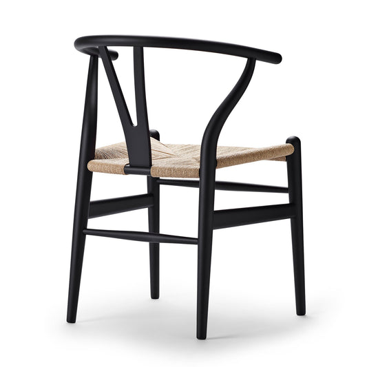 CH24 Soft Wishbone Chair Gestell Buche 2er Set Weiß