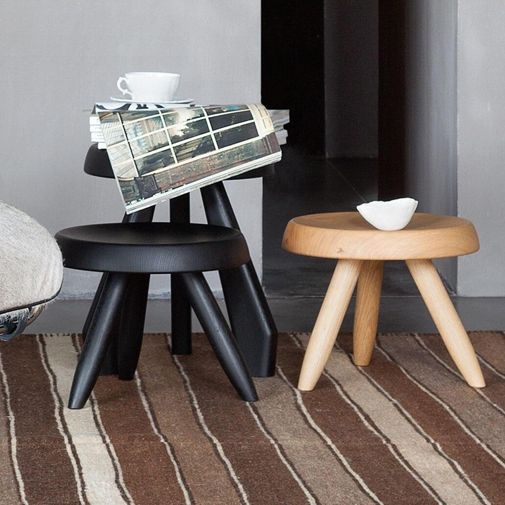 523 Tabouret Méribel Hocker Schwarz