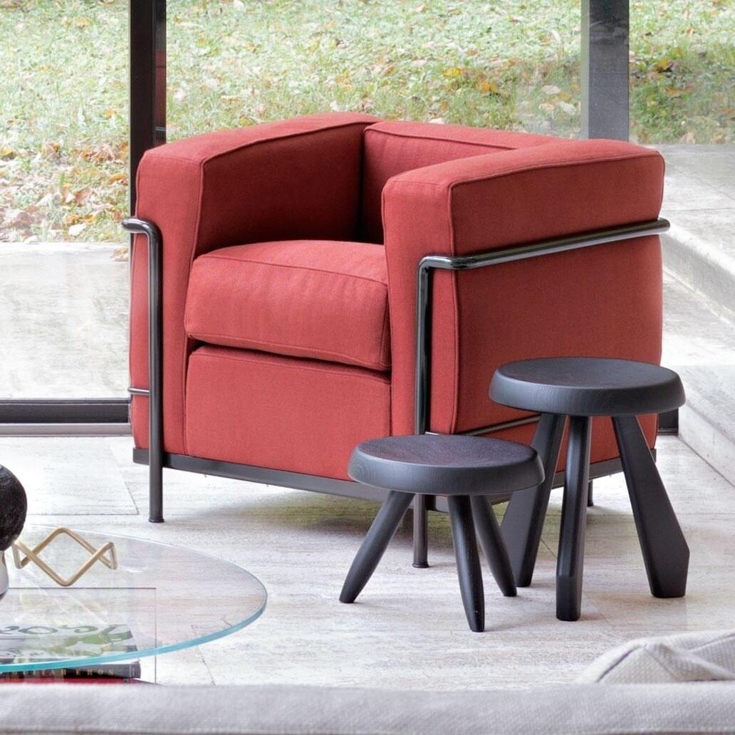 524 Tabouret Berger Hocker Schwarz