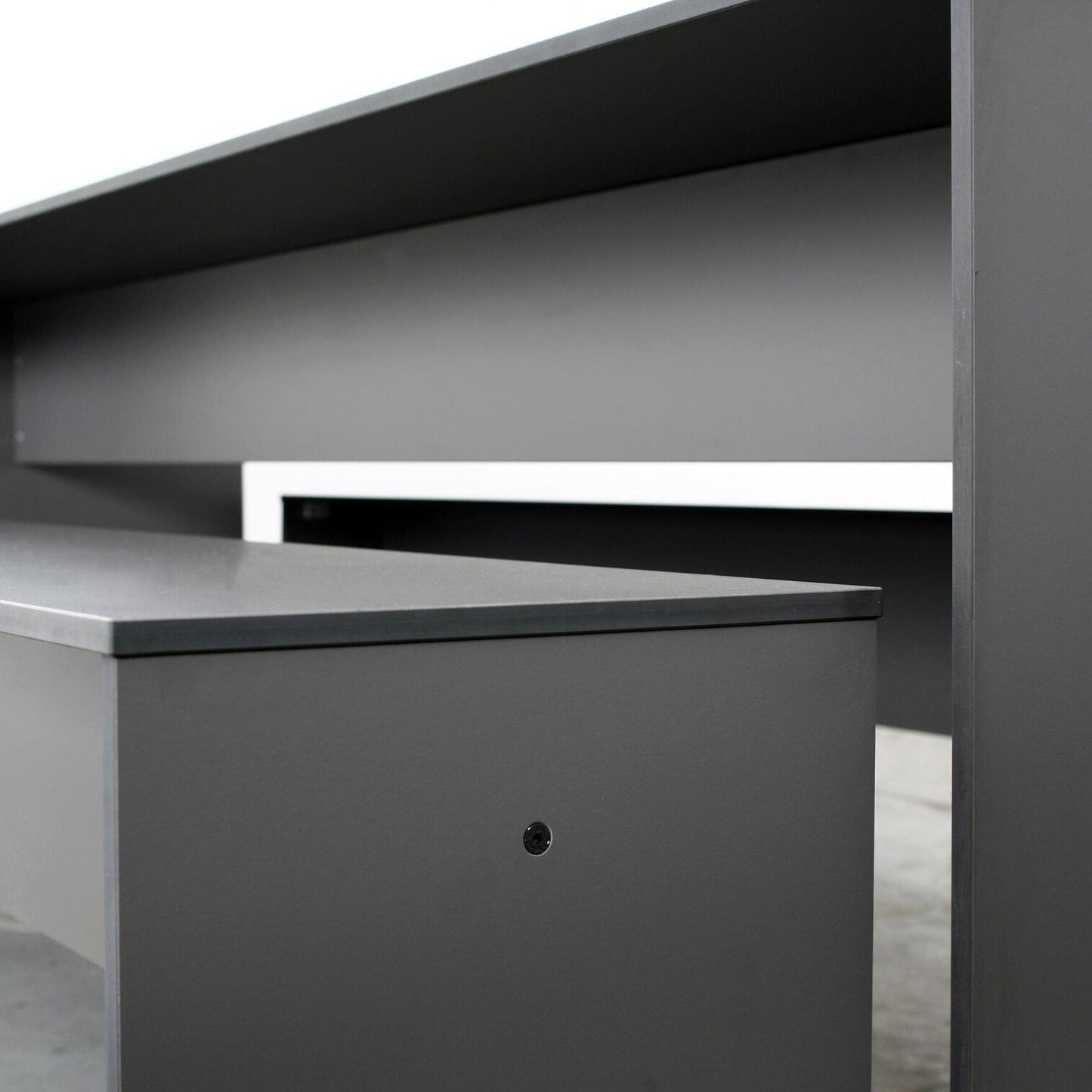 Riva Set 220 Tisch + 1 Bank Anthrazit