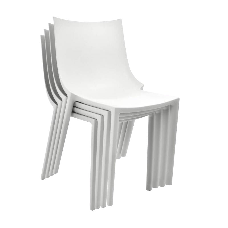 Bo Gartenstuhl 4er Set Weiß
