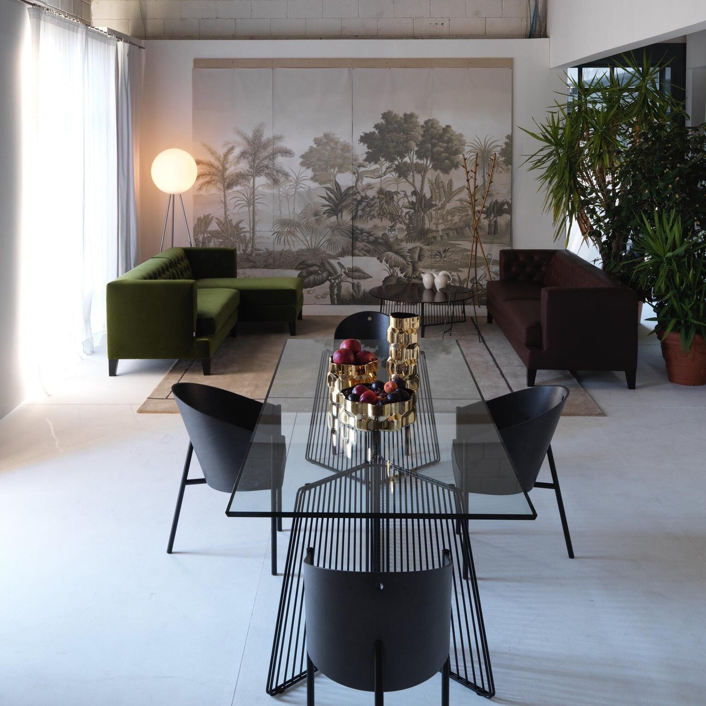 Costes Armlehnstuhl Schwarz