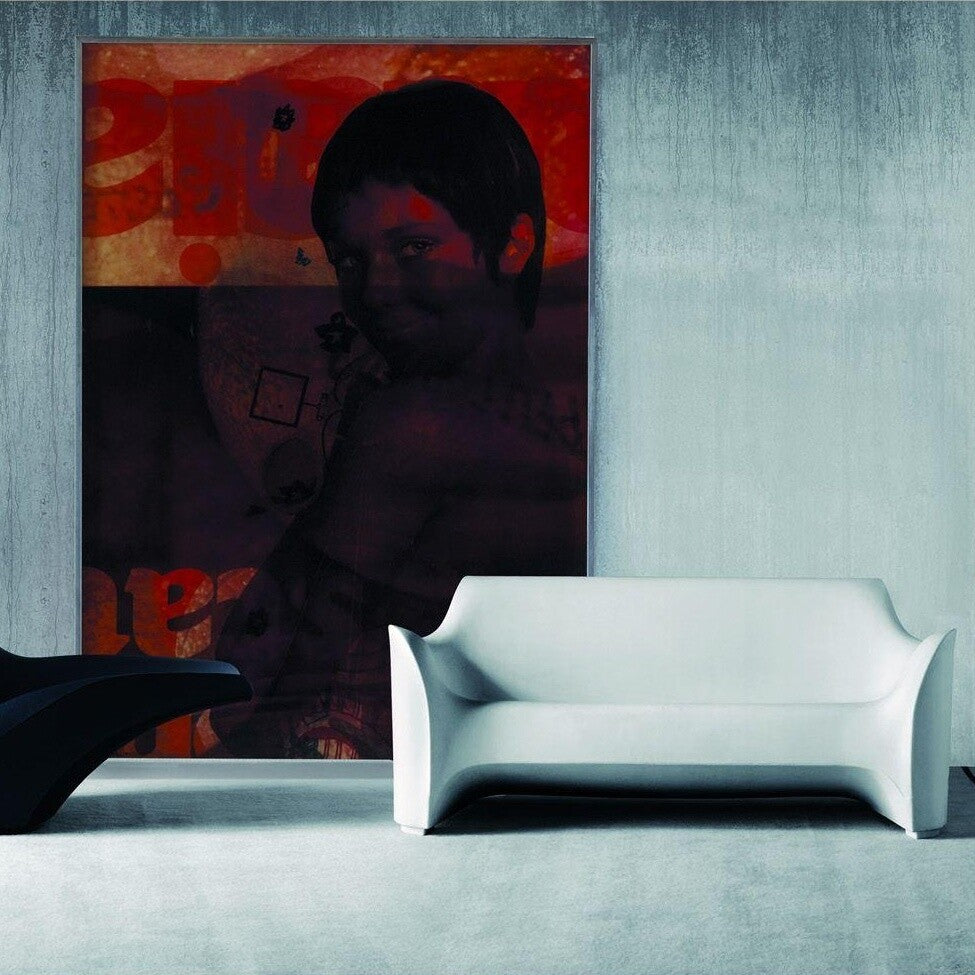 Tokyo Pop Outdoor Sofa Schwarz