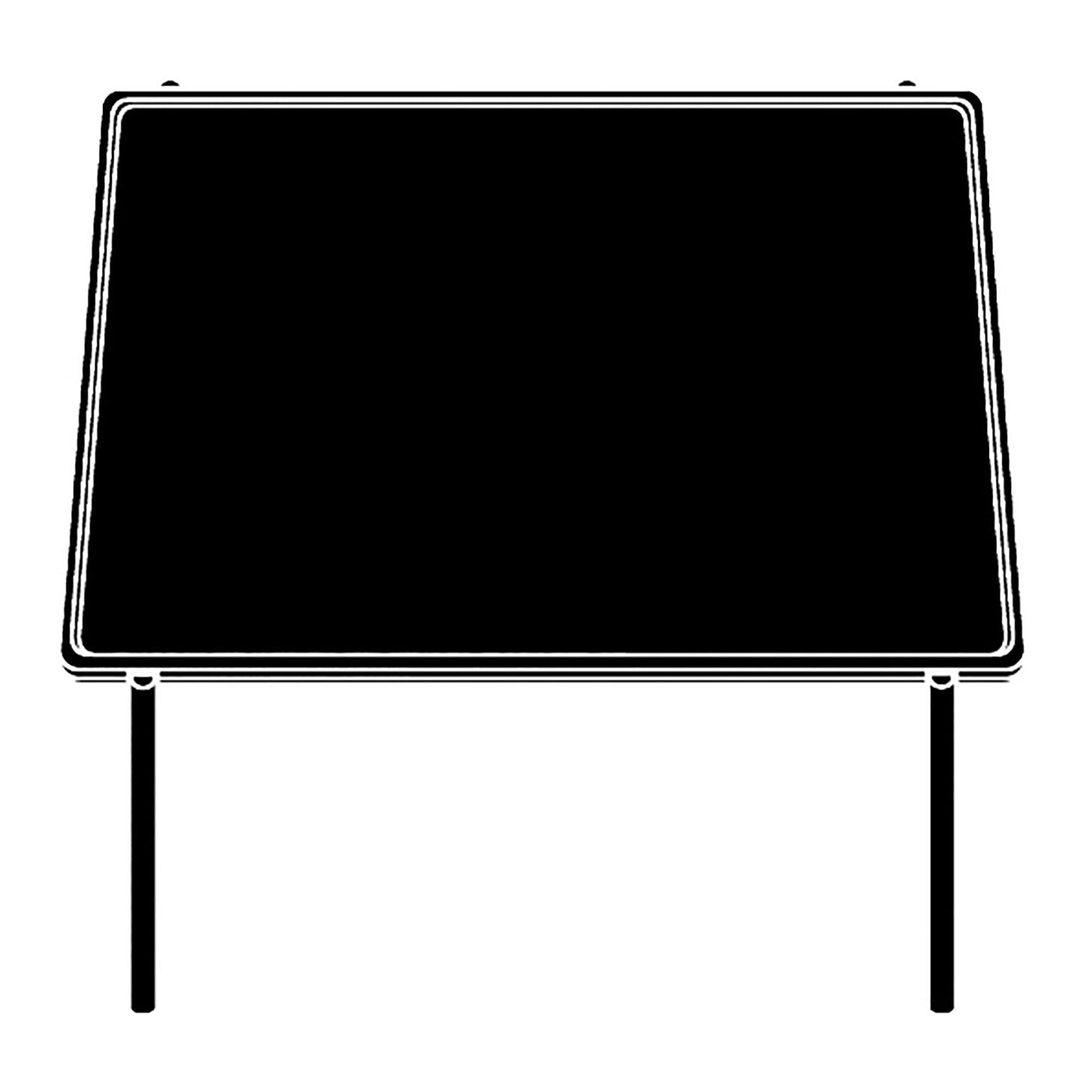Savoye Couchtisch 100x100cm Schwarz