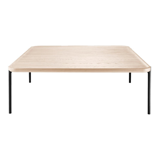 Savoye Couchtisch 100x100cm Schwarz
