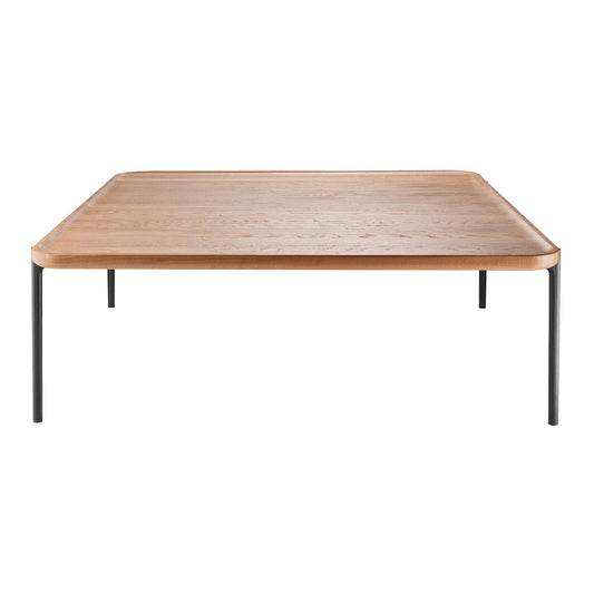Savoye Couchtisch 100x100cm Schwarz