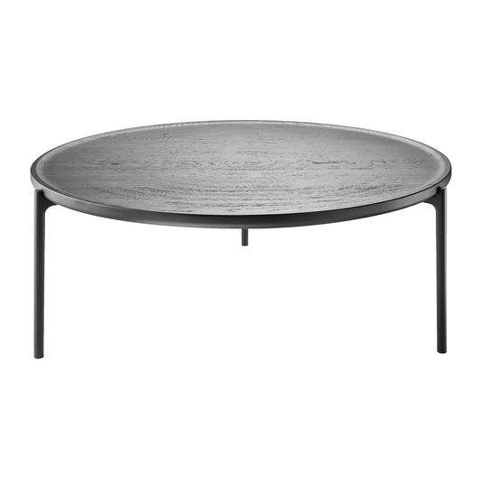 Savoye Couchtisch Ø 90cm Schwarz