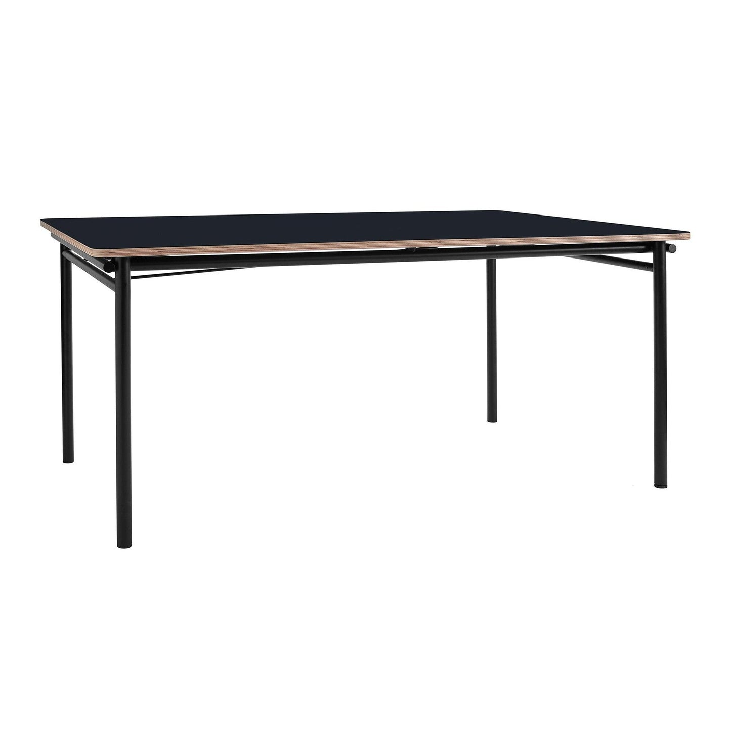 Taffel Esstisch ausziehbar 150x90x74cm Schwarz