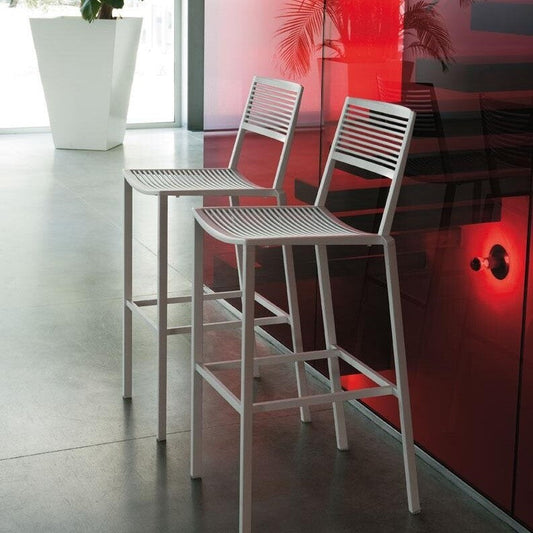 Easy Outdoor Barhocker Weiß