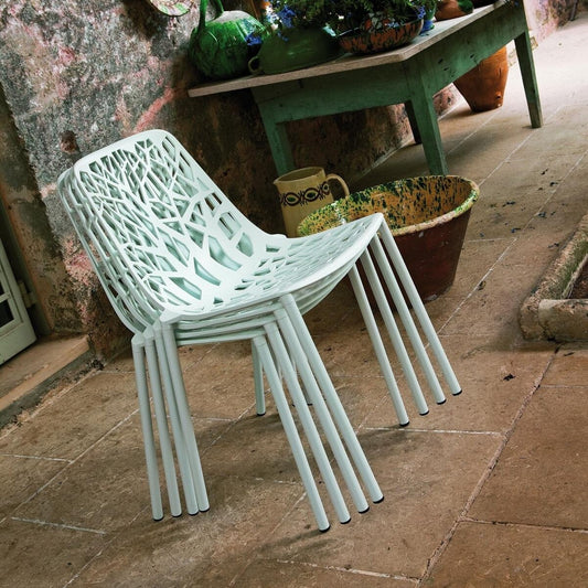 Forest Gartenstuhl 2er-Set inkl. Auflagen Taupe