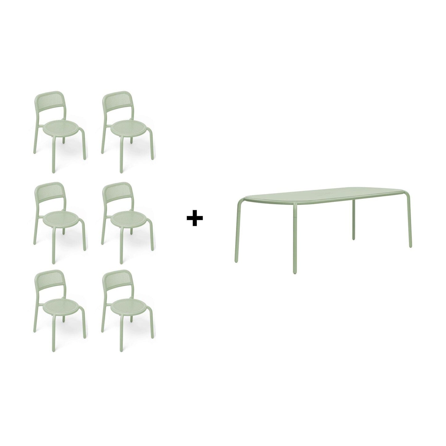 Toní Gartentisch + Gartenstuhl