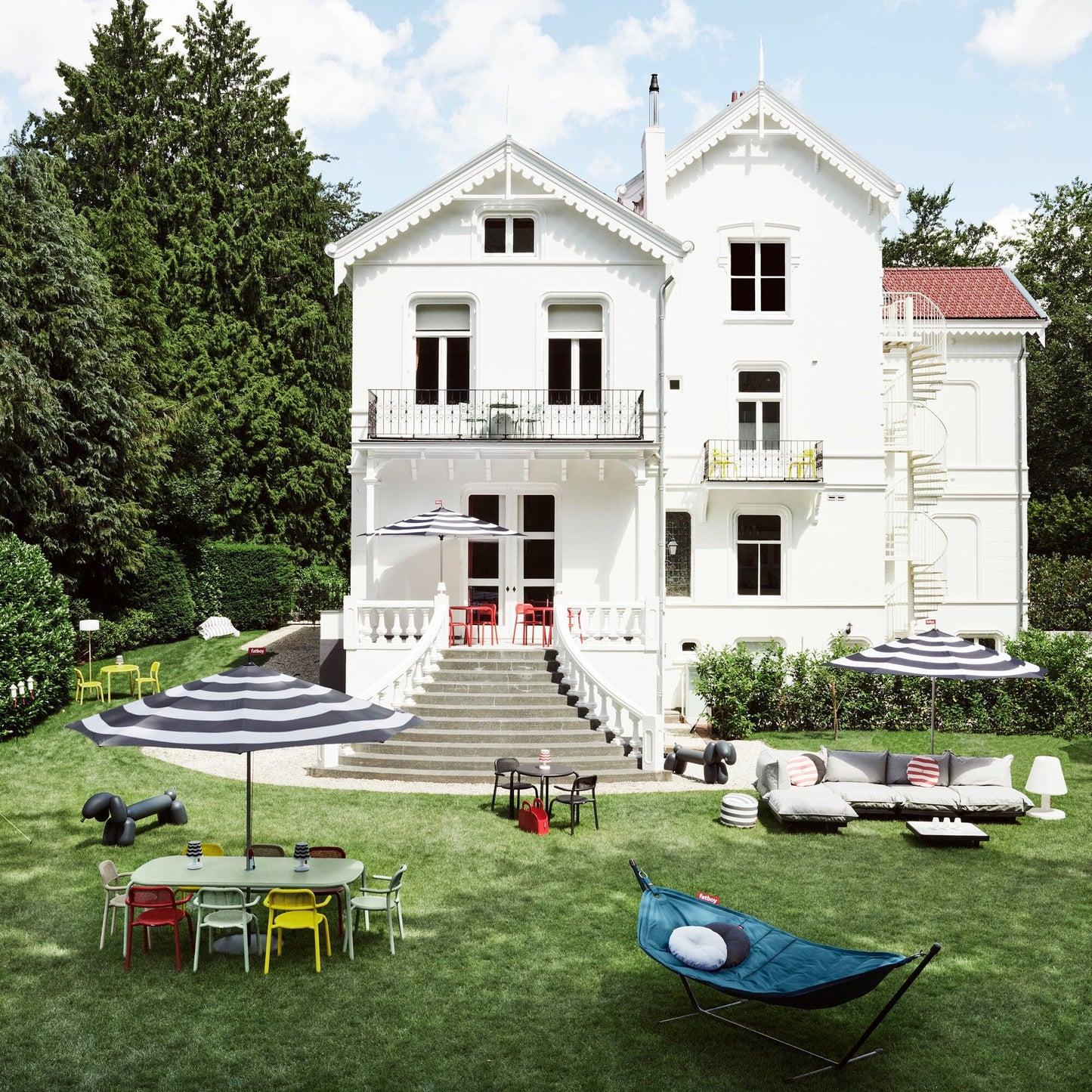 Toní Gartentisch + Gartenstuhl