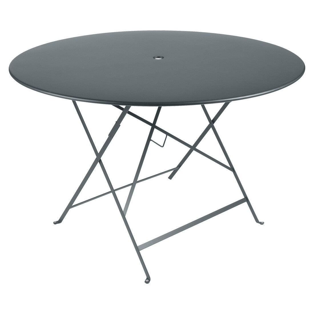 Bistro Klapptisch Ø117cm Weiß