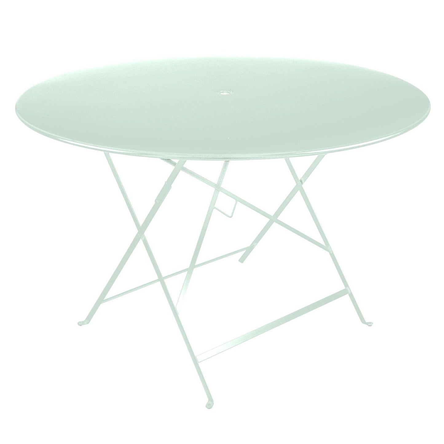 Bistro Klapptisch Ø117cm Weiß
