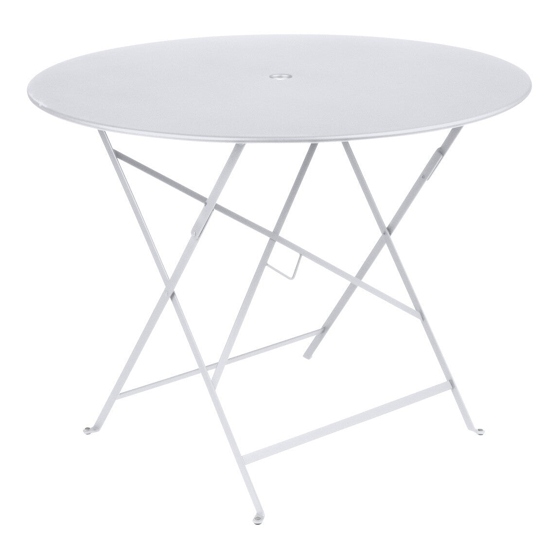 Bistro Klapptisch Ø96cm Weiß