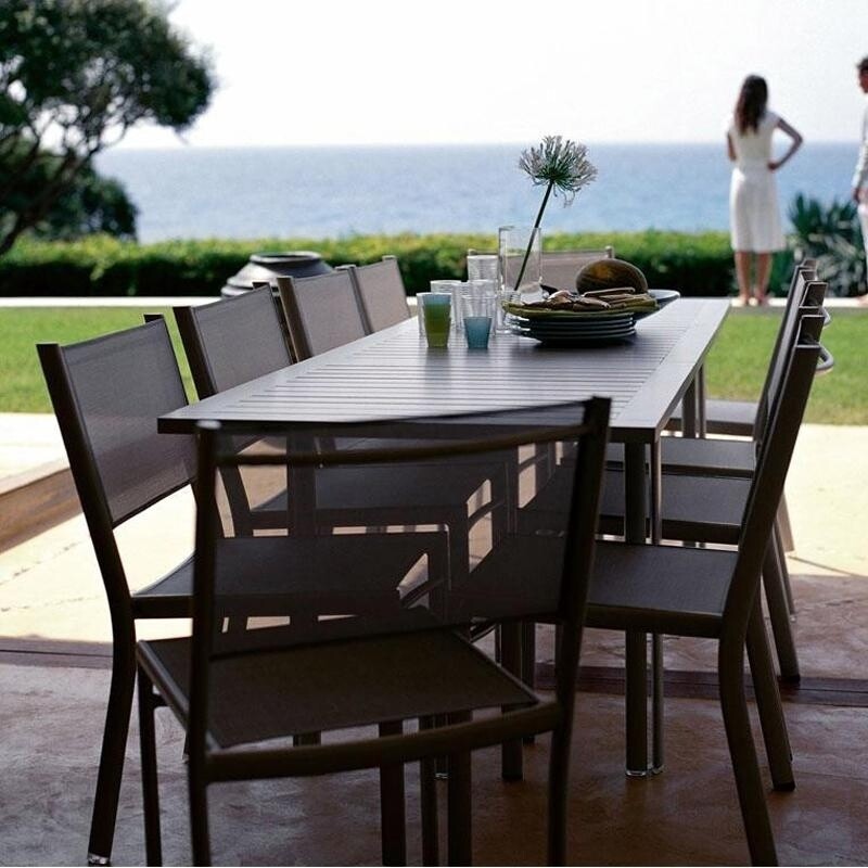 Costa Gartentisch ausziehbar Weiß