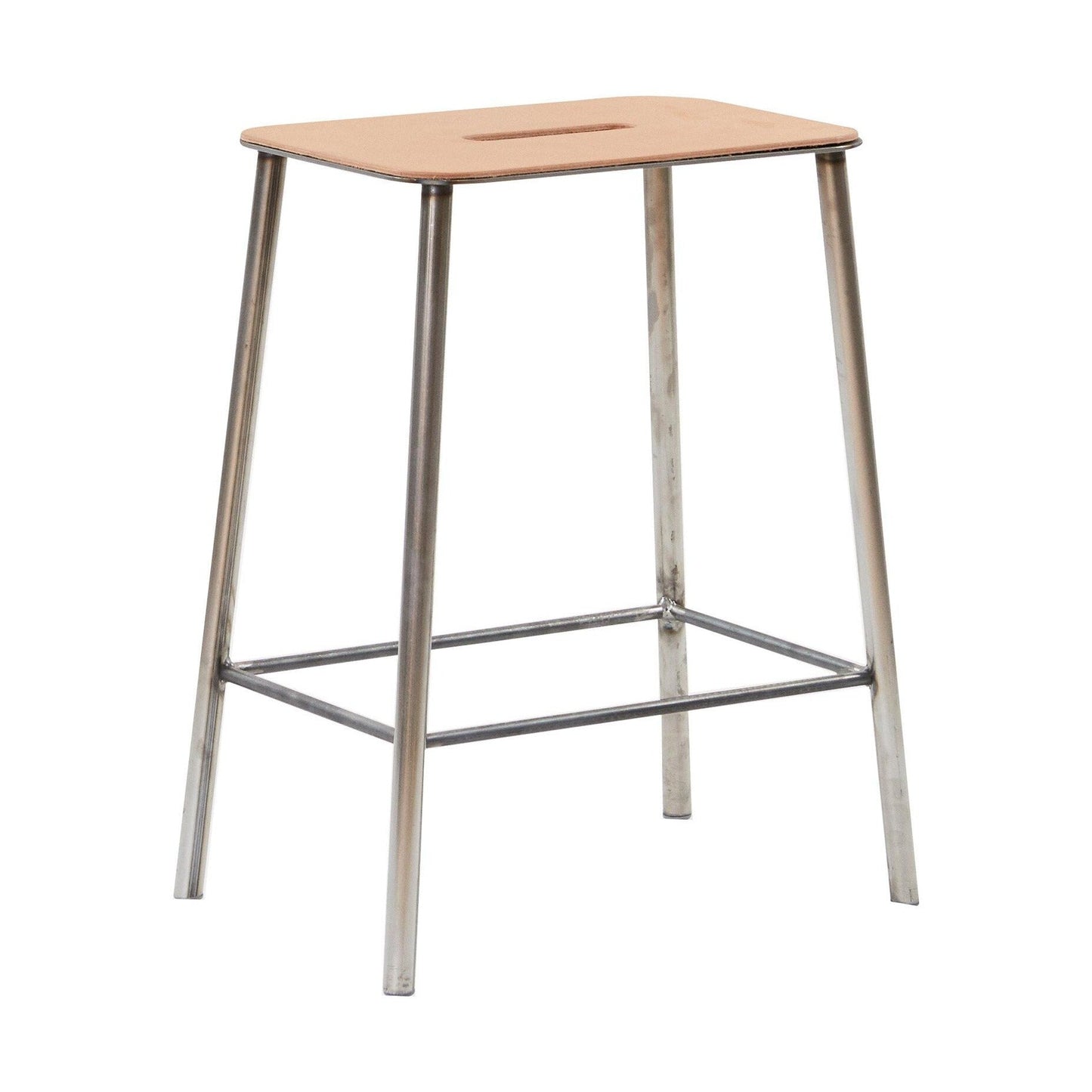 Adam Hocker H 50cm Leder