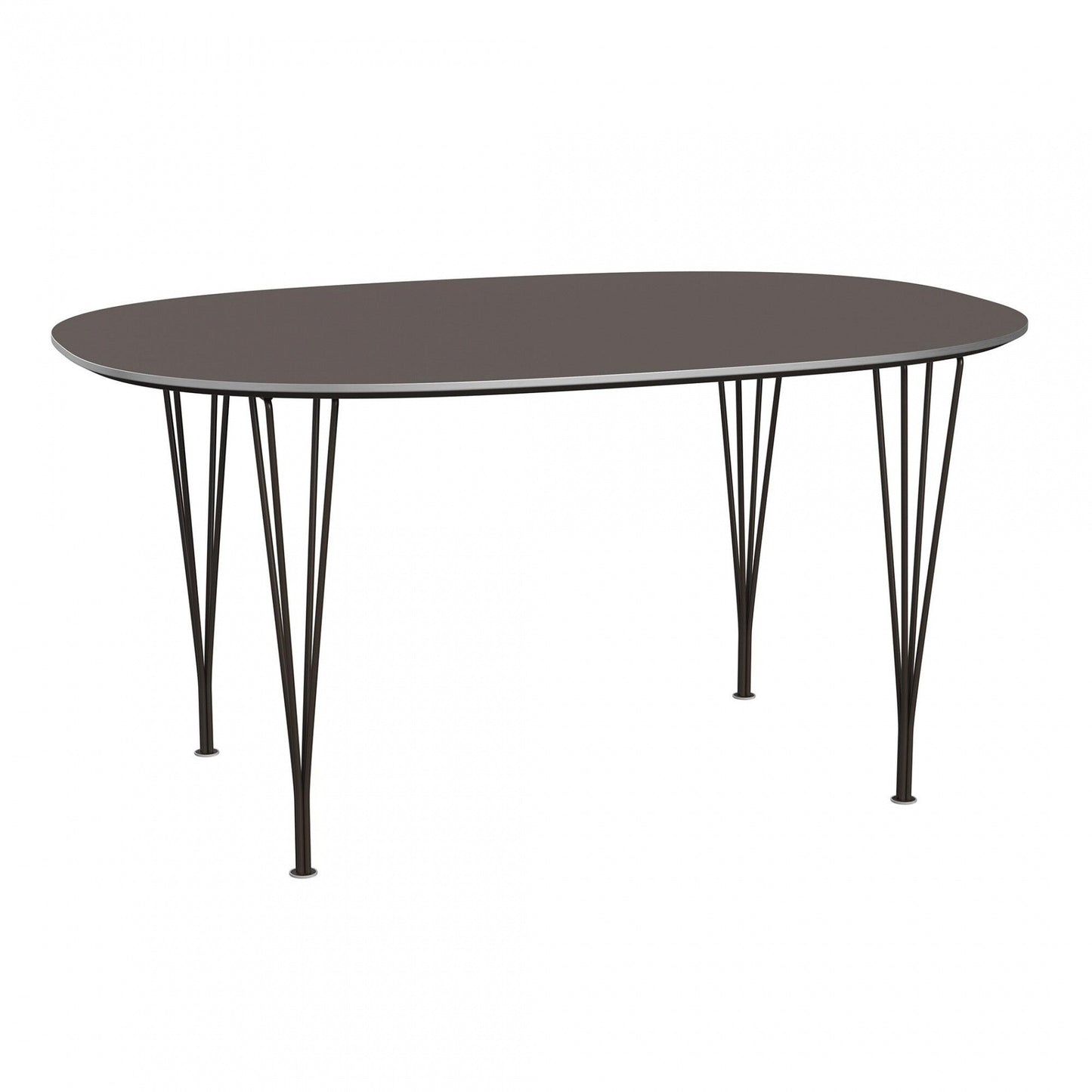 B612 Super-elliptischer Tisch Laminat 150x100x72cm