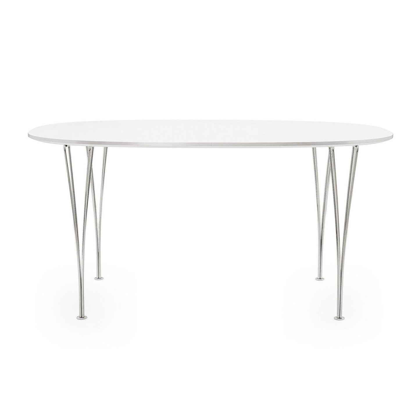 B616 Super-elliptischer Tisch 170x100x72cm Weiß