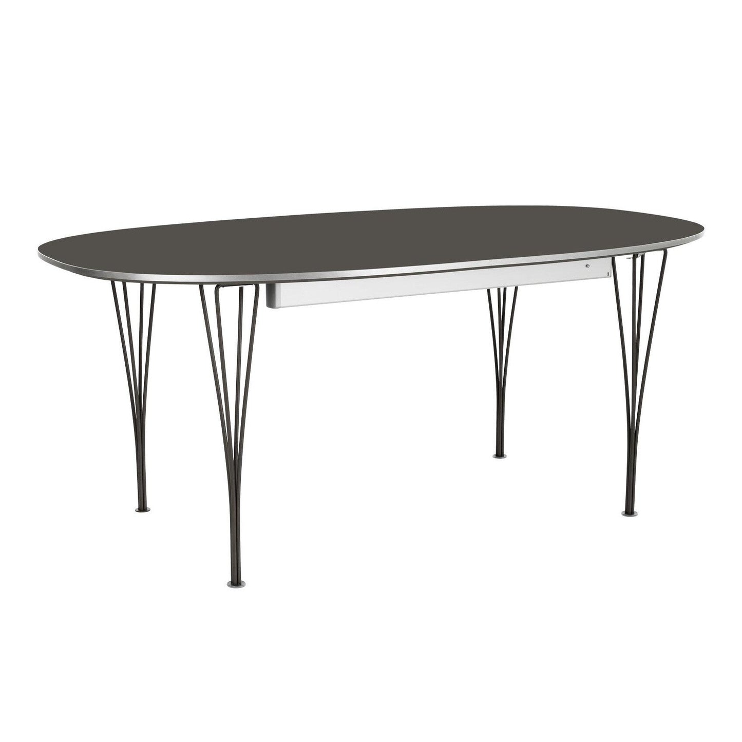 B619 Super-elliptischer Tisch Laminat ausziehbar