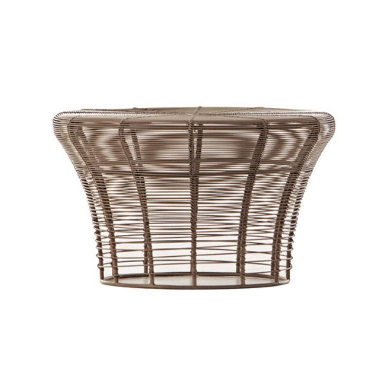 Aram Hocker H 25cm Weiß