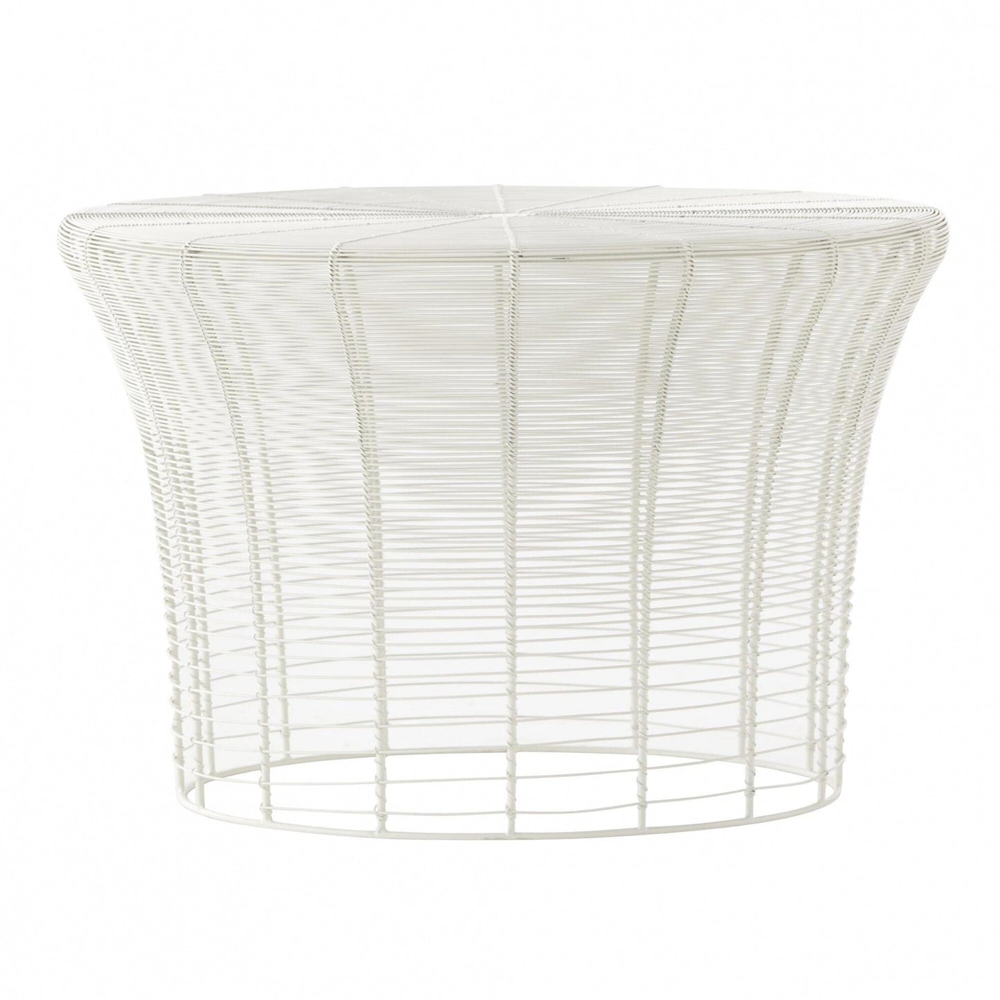 Aram Kaffeetisch H 41cm Weiß