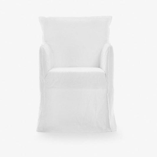 Ghost 25 Armlehnstuhl Weiß