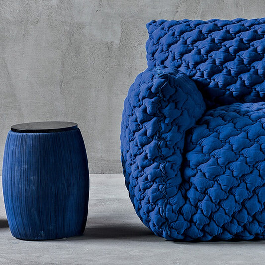 News 108 Beistelltisch/ Ottomane Schwarz