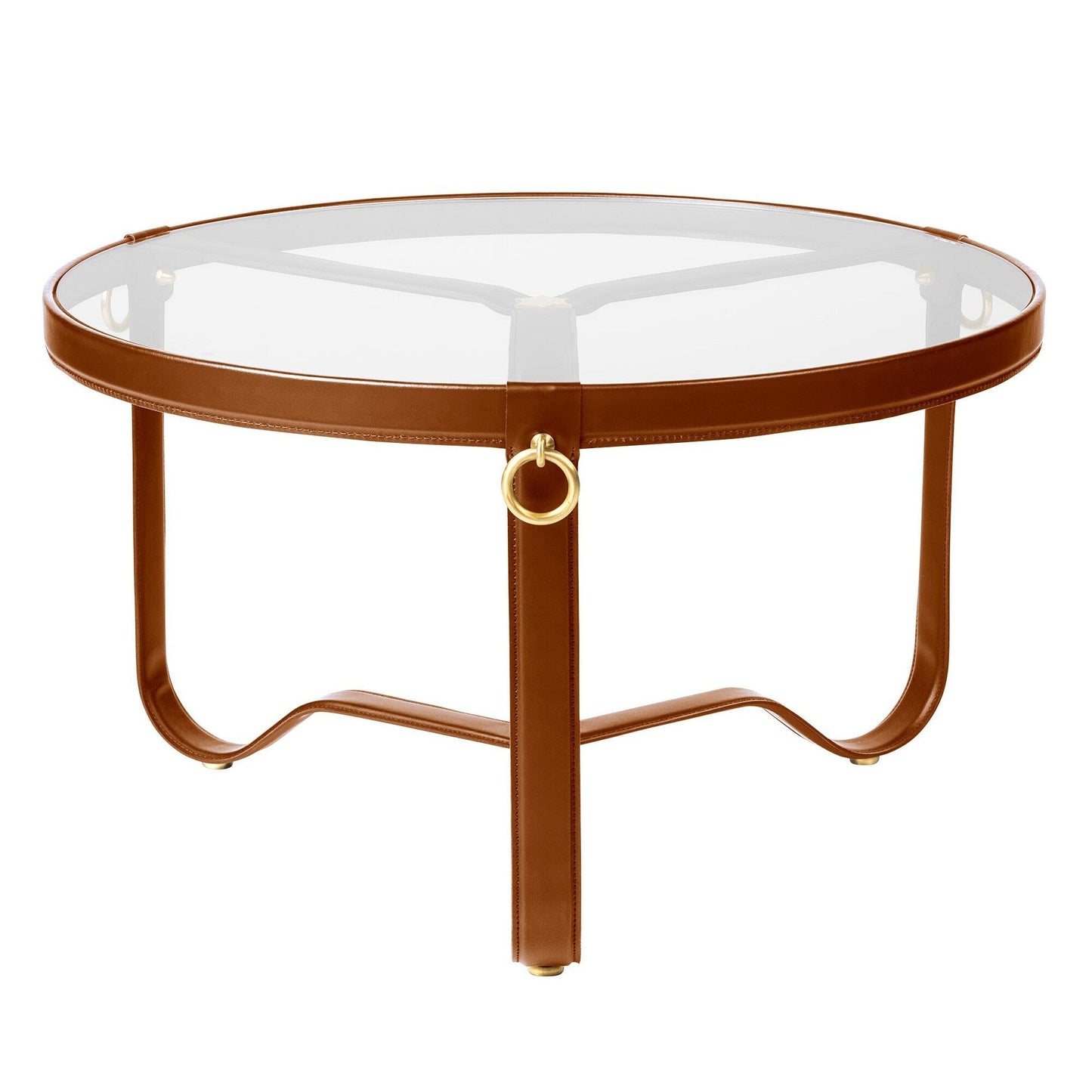 Adnet Couchtisch Ø 70cm