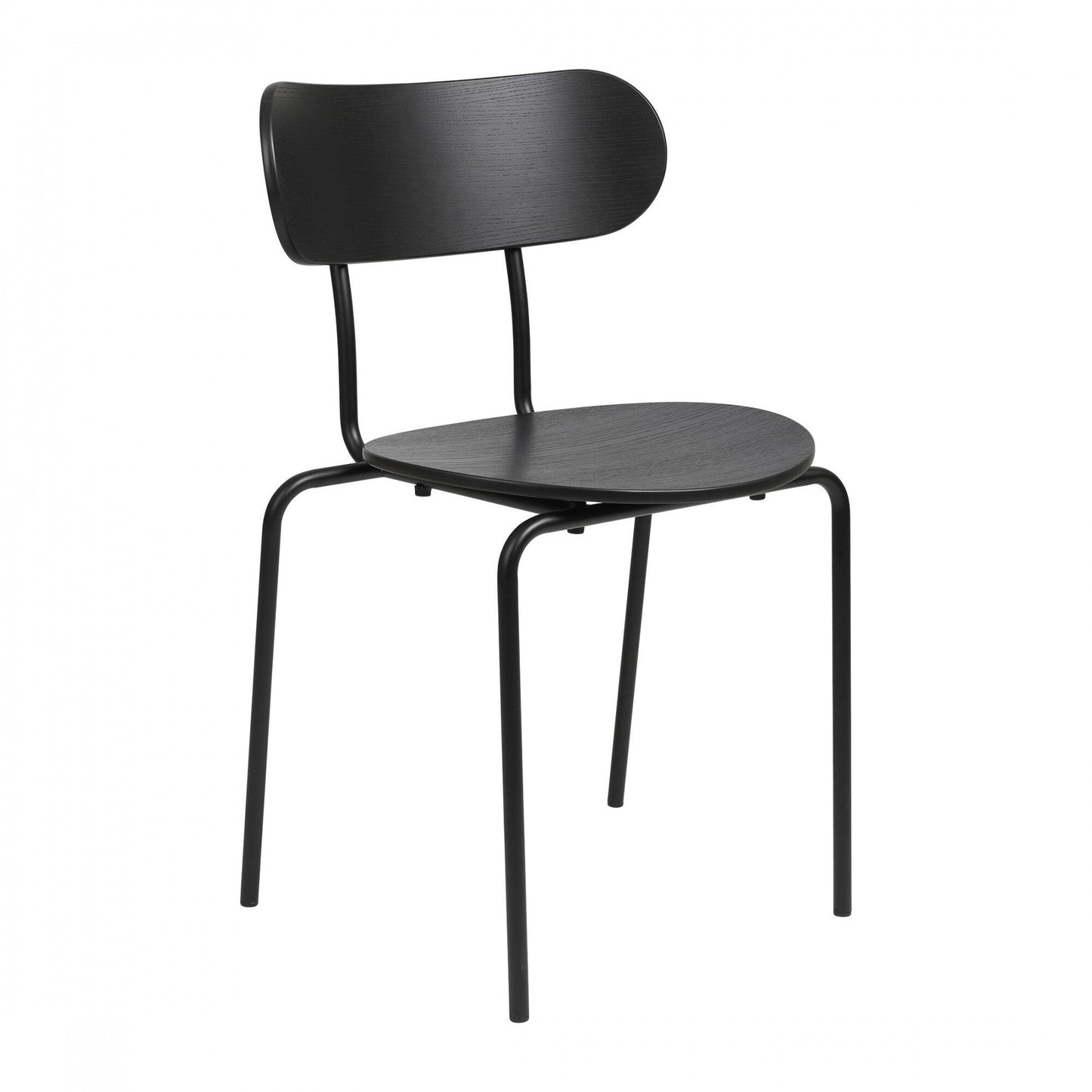 Coco Dining Chair stapelbar Schwarz