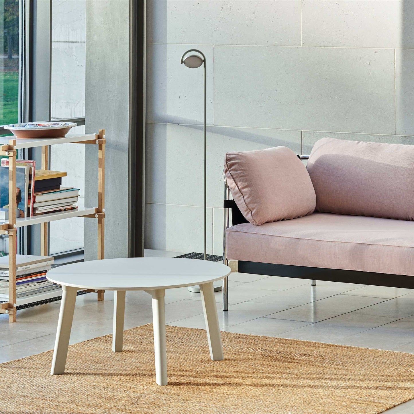 Copenhague Deux CPH 250 Couchtisch Ø75cm Weiß