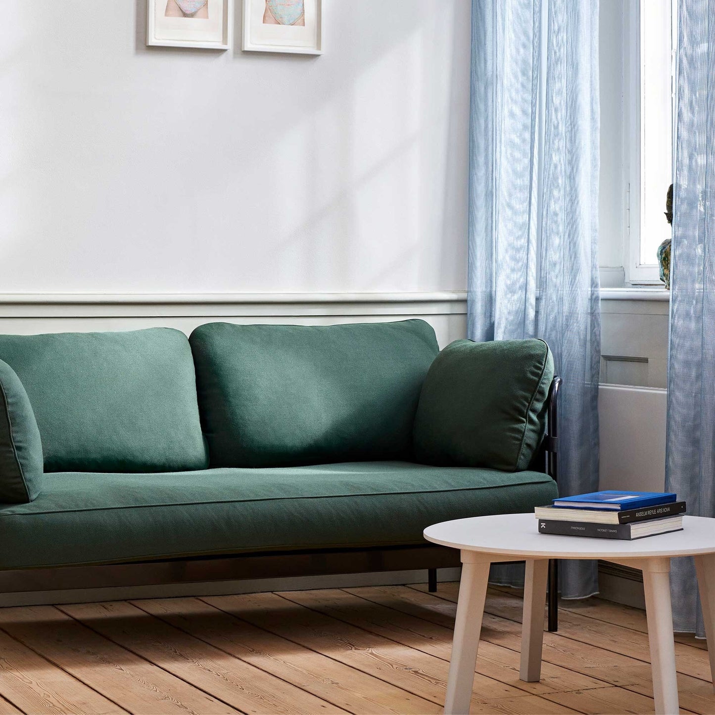Copenhague Deux CPH 250 Couchtisch Ø75cm Weiß