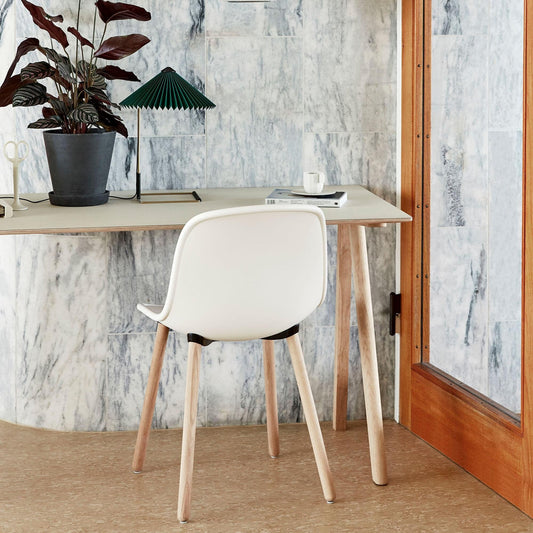 Neu 12 Stuhl Gestell Eiche wasserbasiert lackiert Weiß