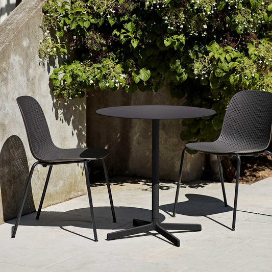 Neu Tisch rund Ø70cm Anthrazit