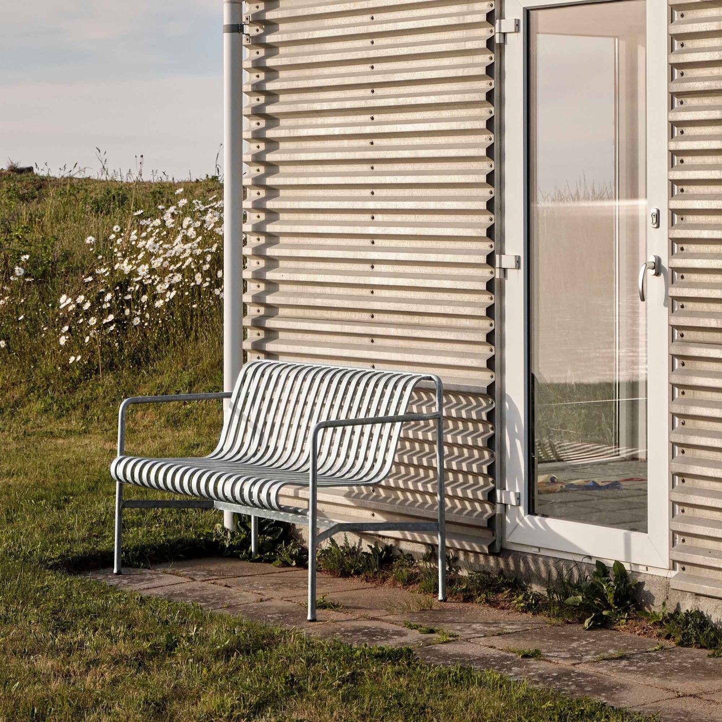 Palissade Dining Gartenbank Feuerverzinkt