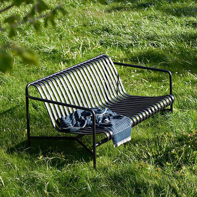 Palissade Lounge Sofa Weiß