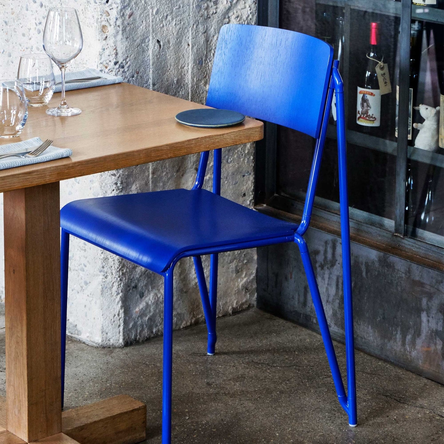 Petit Standard Stuhl gebeizt