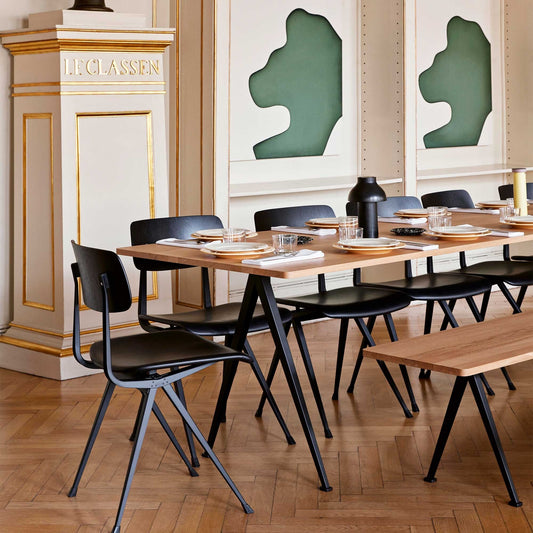 Pyramid 02 Tisch Gestell schwarz 190x85cm Schwarz