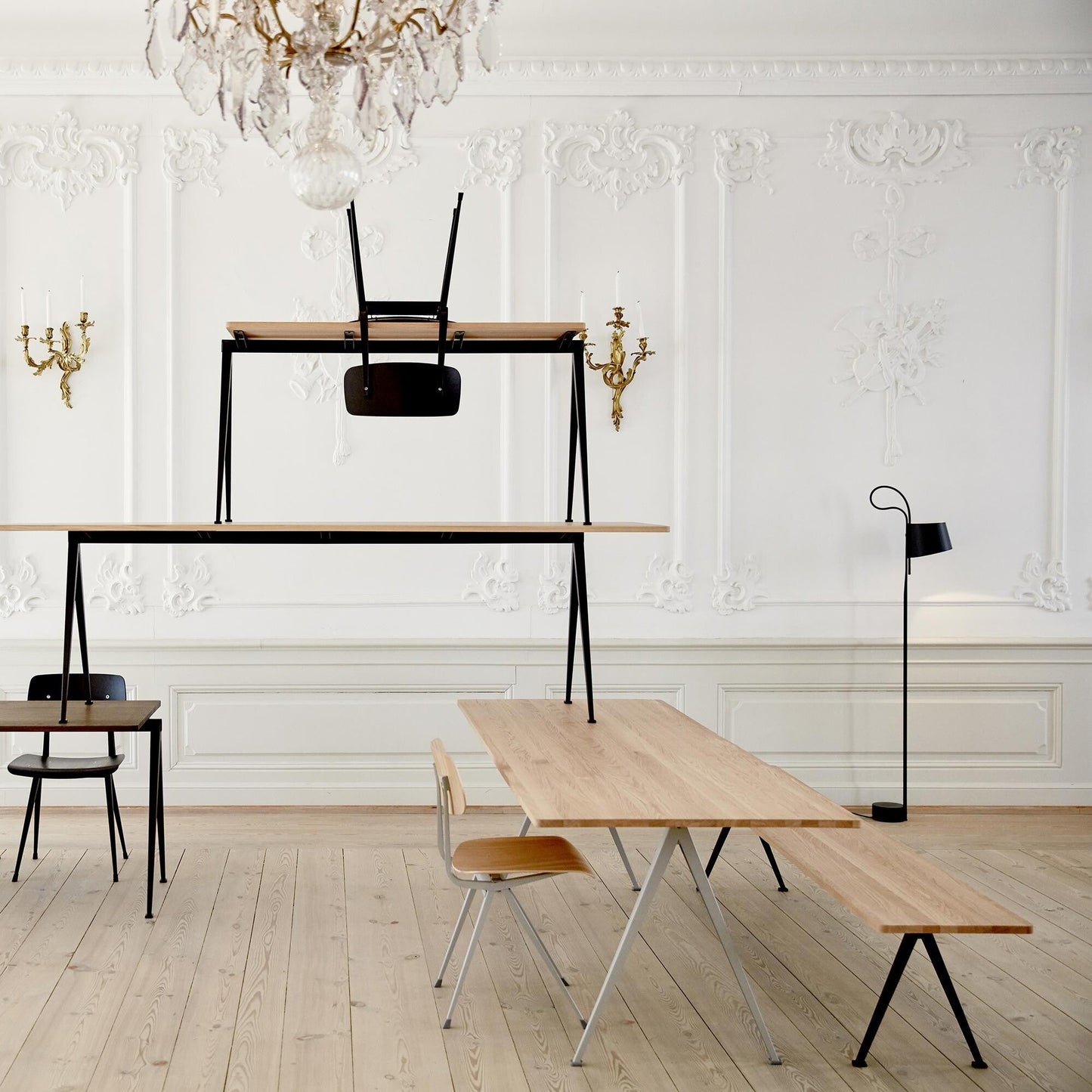 Result Stuhl Gestell beige